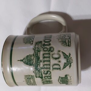 LWashington DC Souvenir Cup Mug, with # 1 Dad
